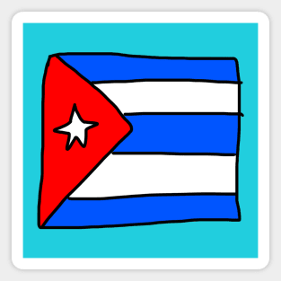 Cuban Flag Magnet